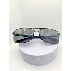 Maui Jim Piha Polarized Sunglasses DSB621-02 Silver Black Gunmetal MSRP $429